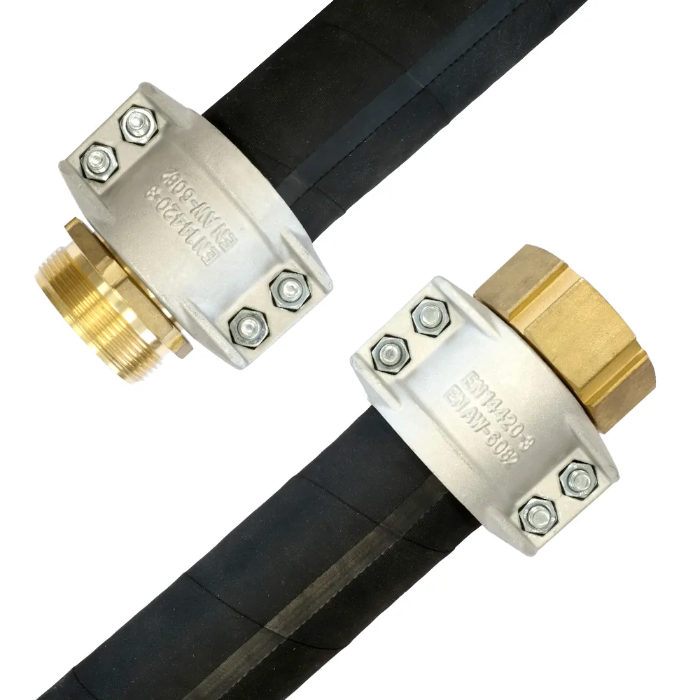 Saug- und Druckschlauch HEDUFLEX mit Gewindeanschluss