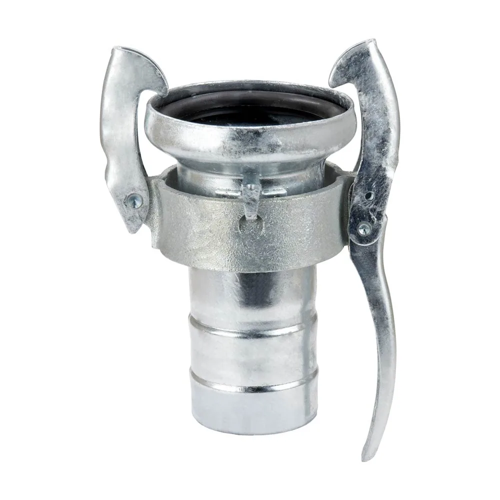 Perrot Kupplung M-Teil mit gesickter Schlauchtülle, verzinkt | KMS-SI