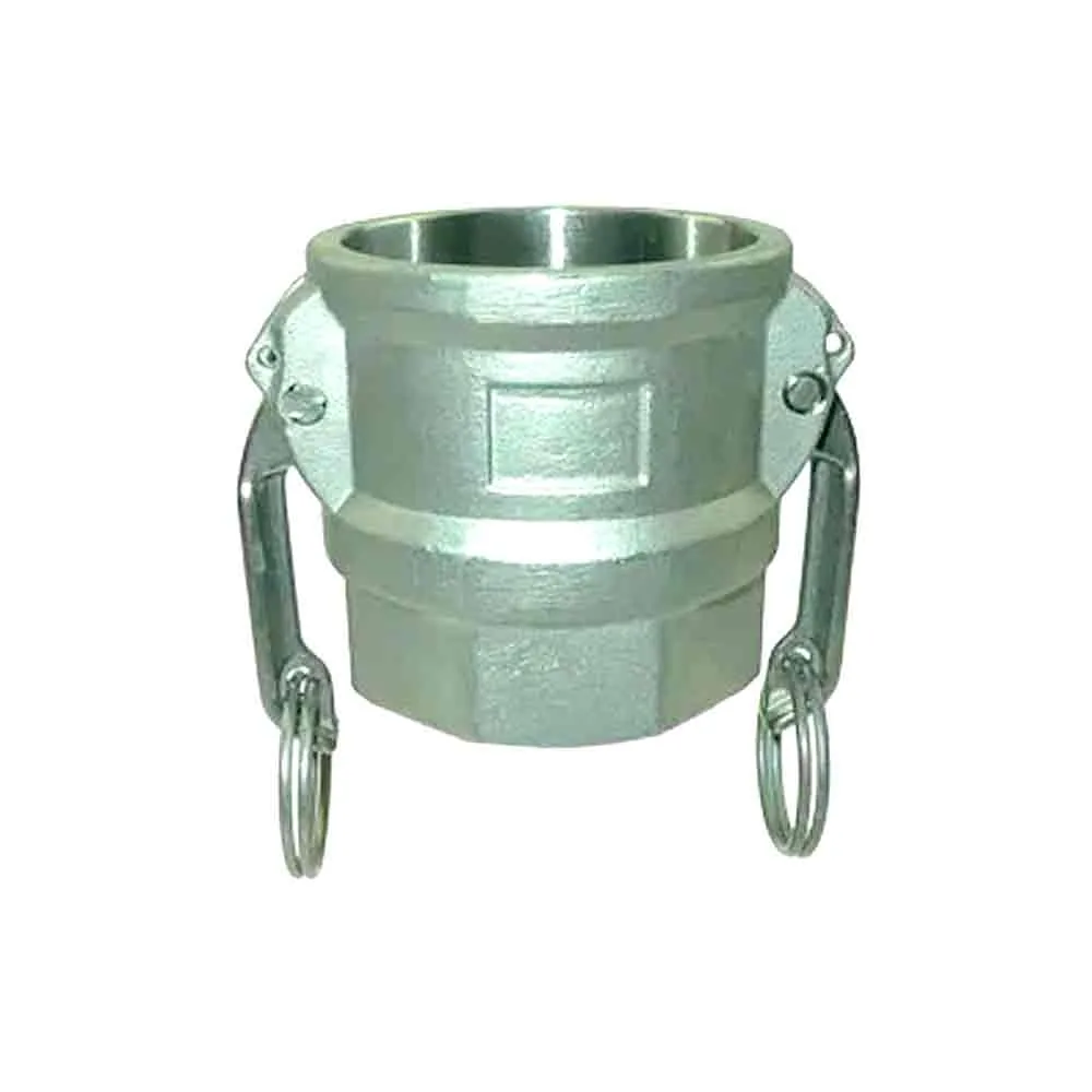 Kamlock Kupplung Typ D Mutterteil mit Innengewinde, Edelstahl