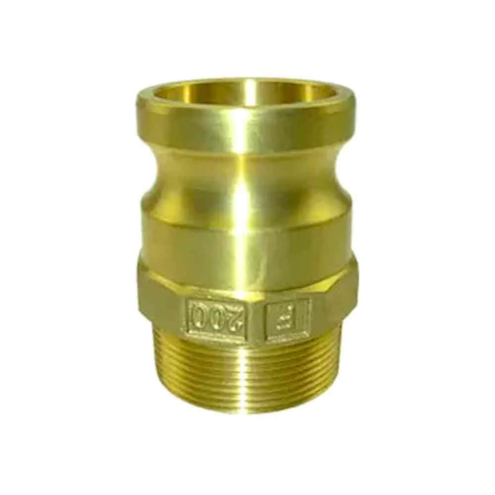 Kamlock Kupplung Typ F Vaterteil mit Außengewinde, Messing