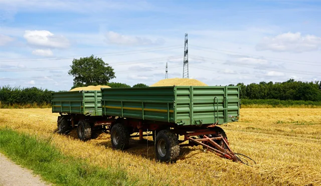 Schläuche für Futtermitteltransport