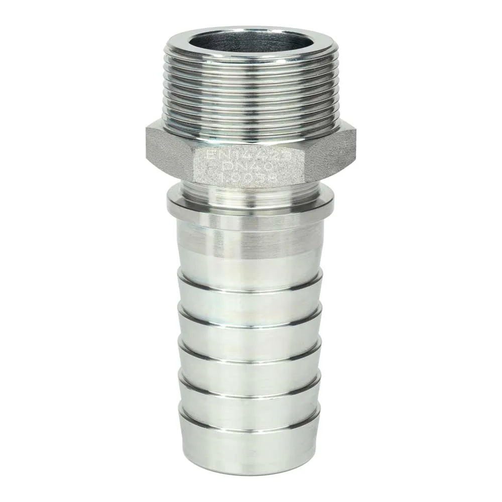 Dampfarmatur mit Außengewinde, Stahl verzinkt