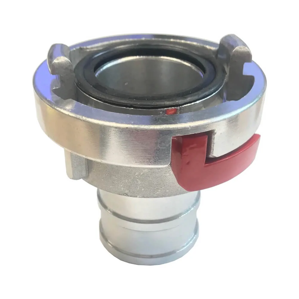 Storz Kupplung mit Schlauchtülle und Verriegelung, Aluminium gegossen