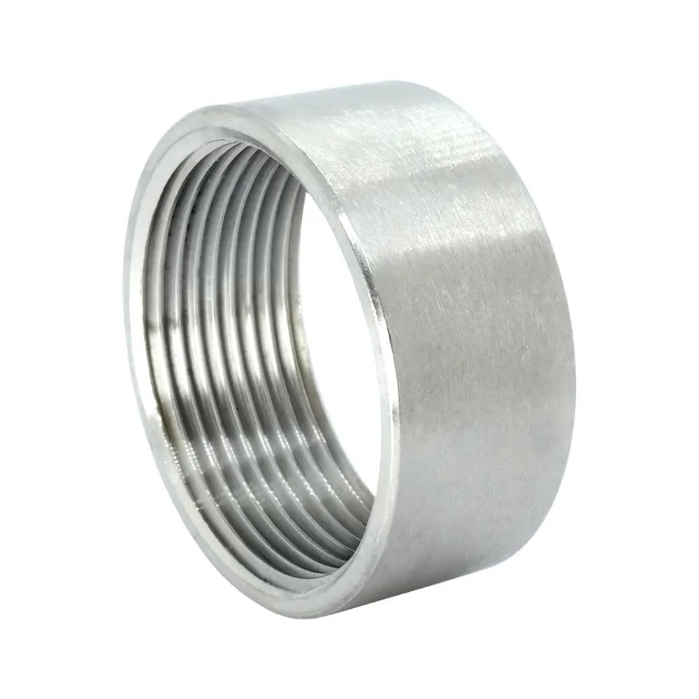 Muffe halbe Länge, Edelstahl