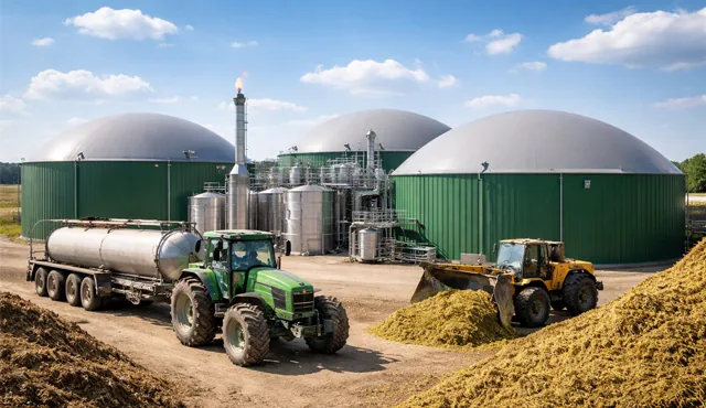 Schläuche für Biogasanlagen