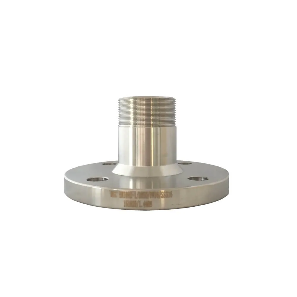 Flansch mit Außengewinde (Flanschgewindenippel), Edelstahl