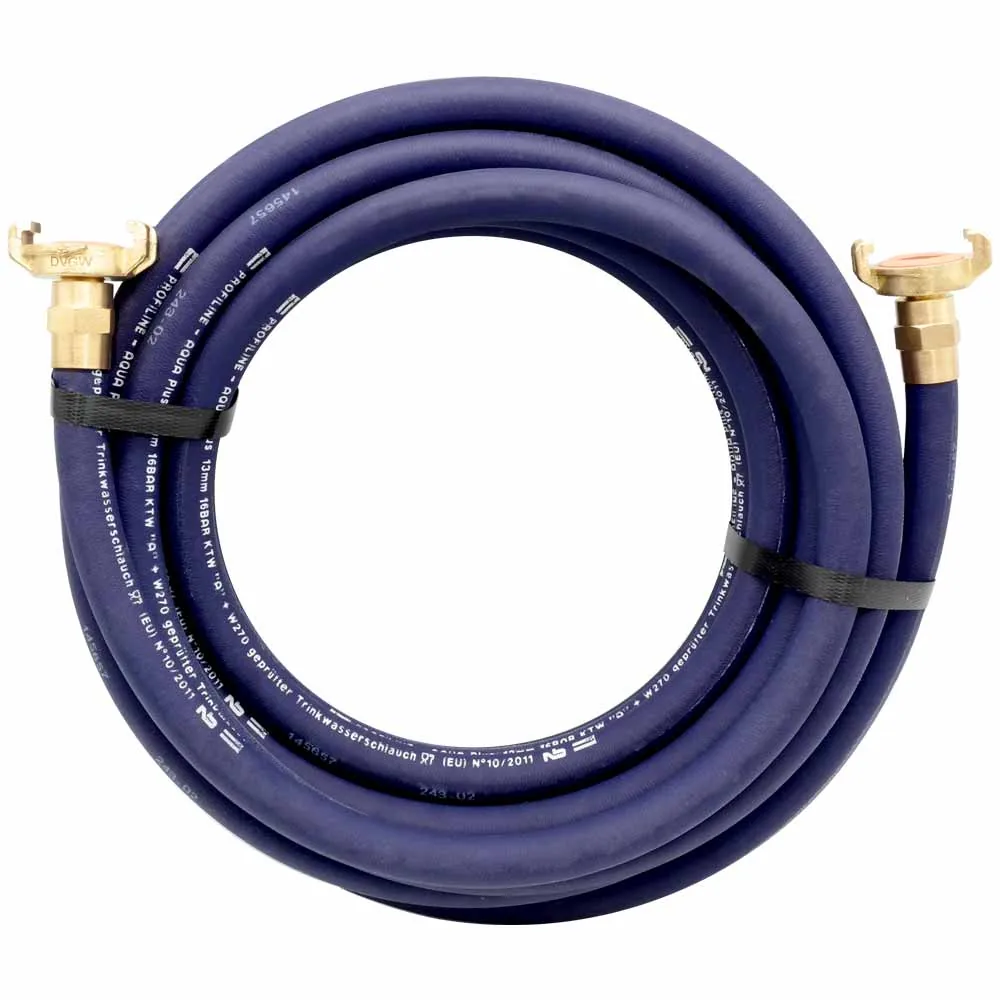 Trinkwasserschlauch PROFILINE AQUA PLUS mit GEKA plus Trinkwasser Kupplungen XK