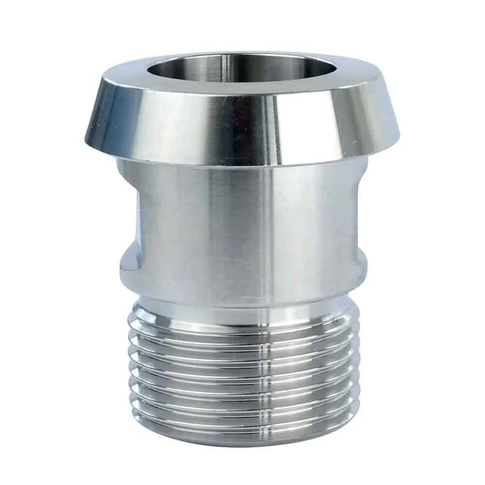 Milchrohrverschraubung Adapter Kegelstutzen auf BSPP Außengewinde