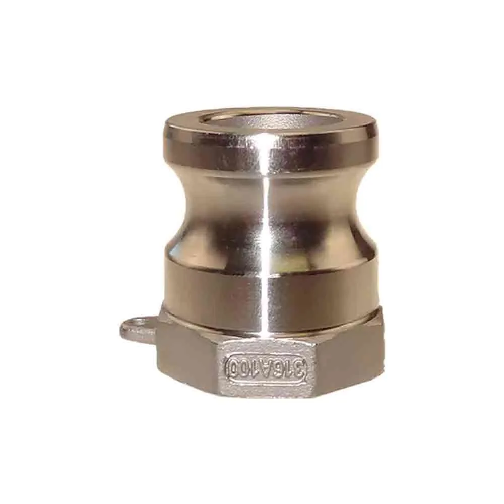 Kamlock Kupplung Typ AF Vaterteil mit Innengewinde, Edelstahl