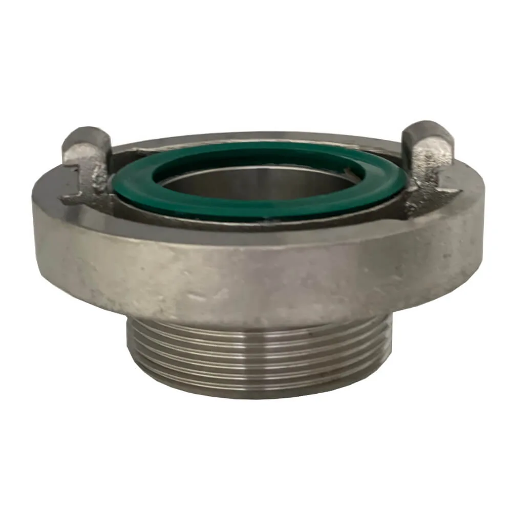 Storz Festkupplung mit Außengewinde, Edelstahl gegossen