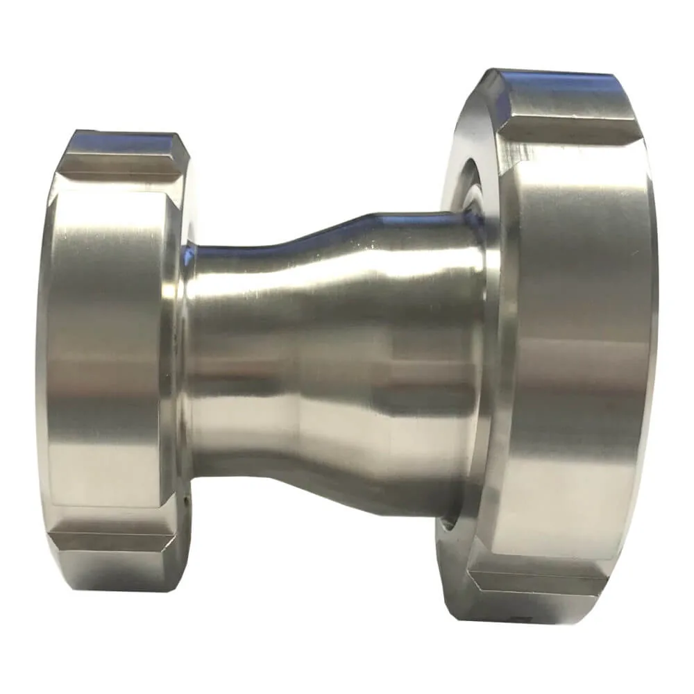 Milchrohrverschraubung Reduzierung Kegelstutzen mit Überwurfmutter auf Kegelstutzen mit Überwurfmutter