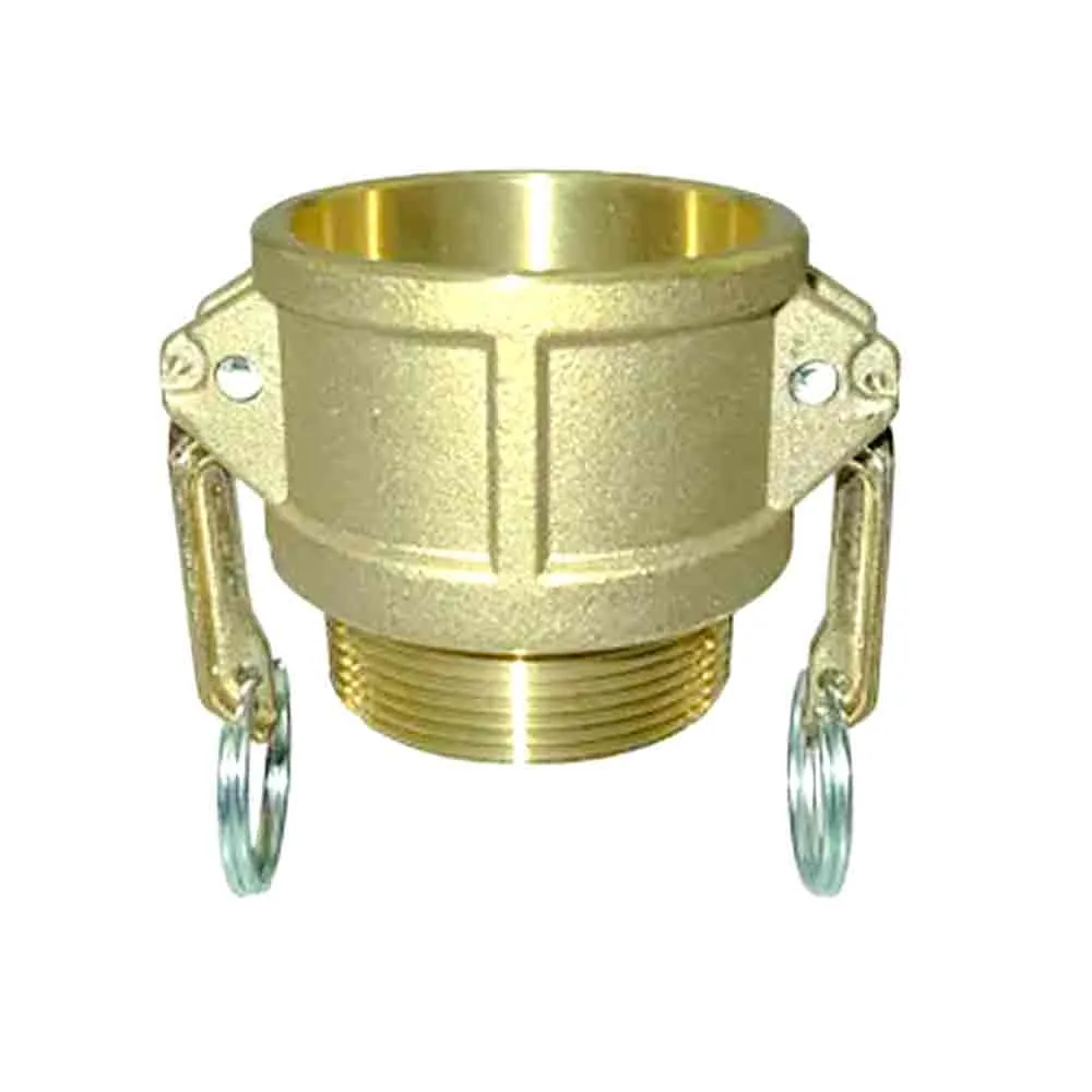 Kamlock Kupplung Typ B Mutterteil mit Außengewinde, Messing