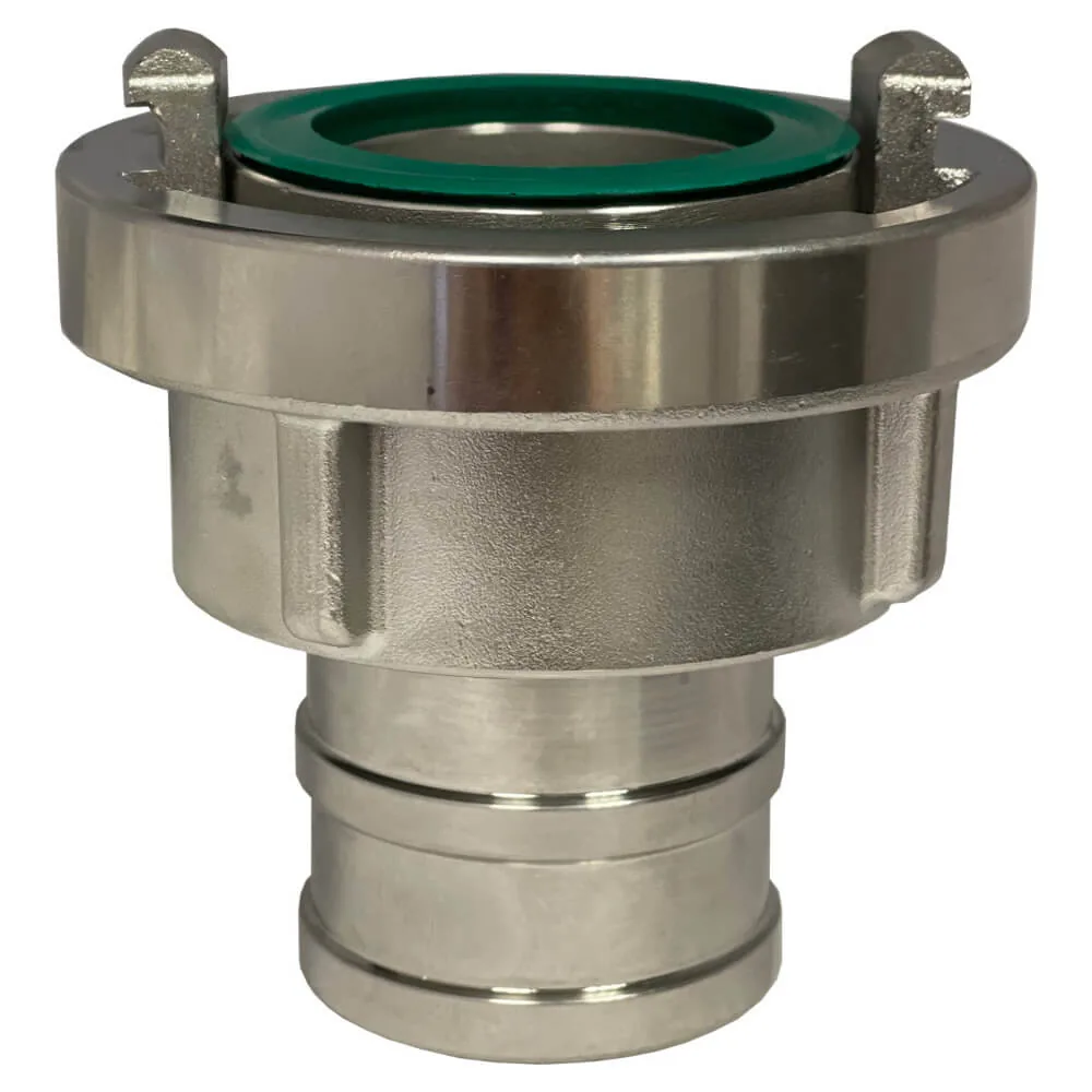 Storz Kupplung mit Schlauchtülle, Edelstahl gegossen