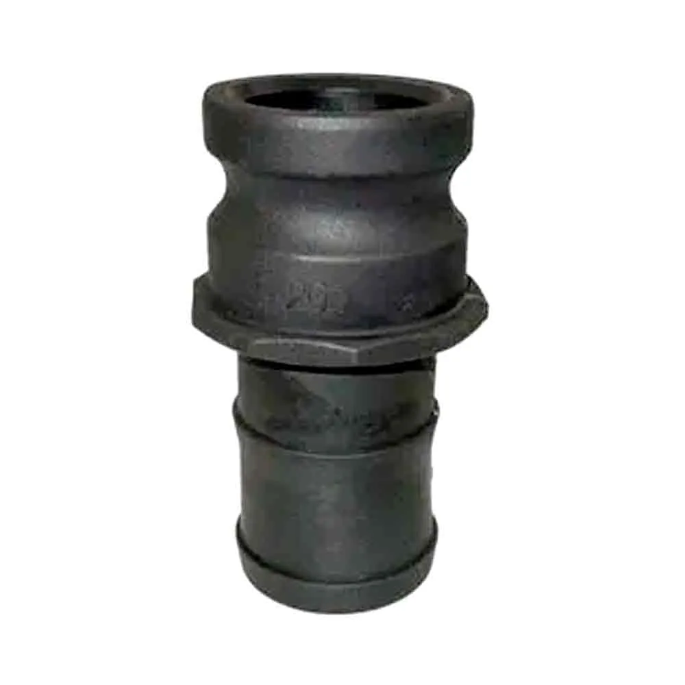 Kamlock Kupplung Typ E Vaterteil mit Schlauchtülle, Kunststoff (PP)