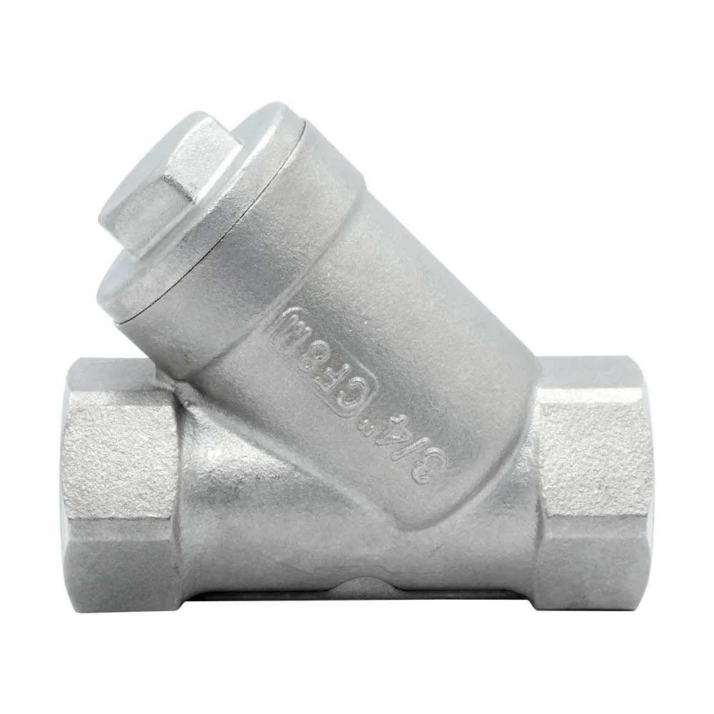 Schrägsitz-Schmutzfänger, Edelstahl