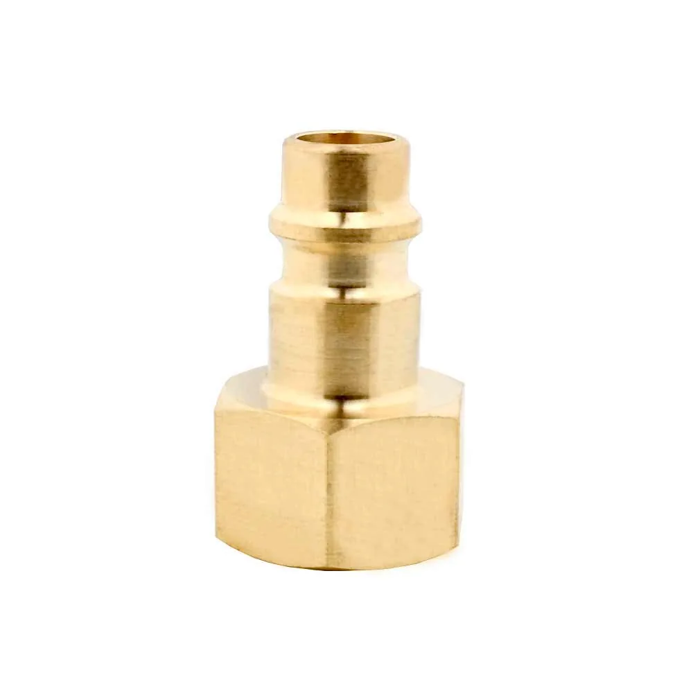 Stecknippel DN 7.2 mit Innengewinde, Messing