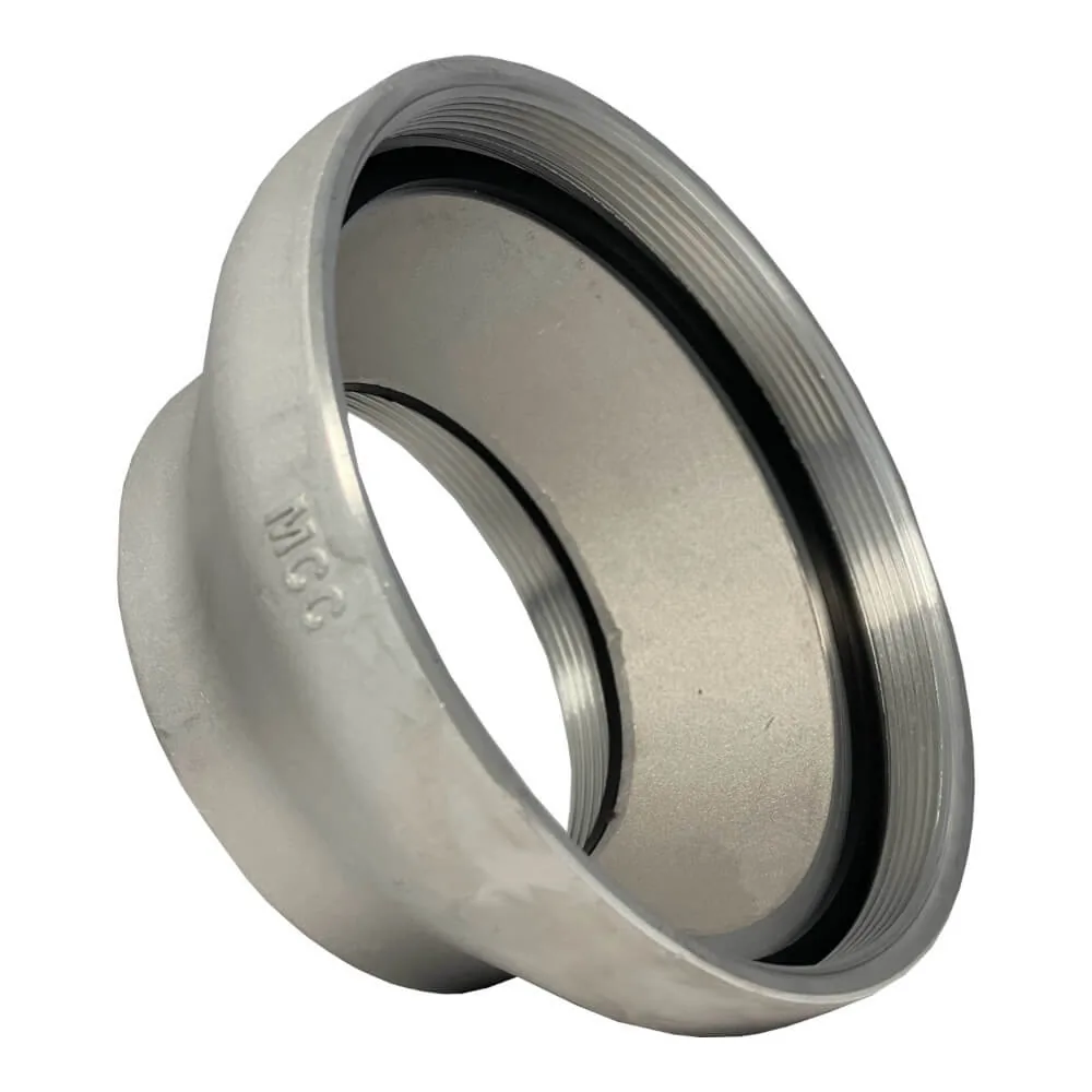 Reduzierung Innengewinde flachdichtend, Aluminium | DN 150 auf 100