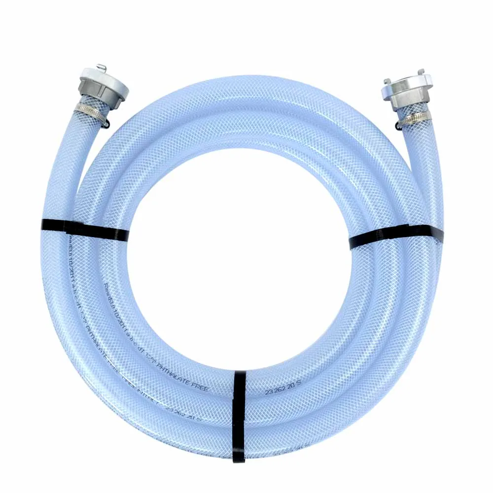 PLASTILIT PVC Gewebeschlauch Typ P5 – Außen 34 Mm, Innen 25 Mm, 50 M Rolle, Made In Germany
