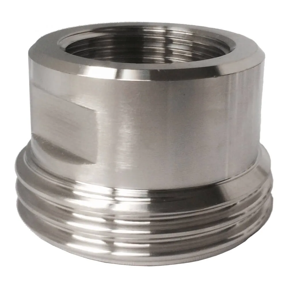 Milchrohrverschraubung Adapter Außengewinde auf BSPP Innengewinde