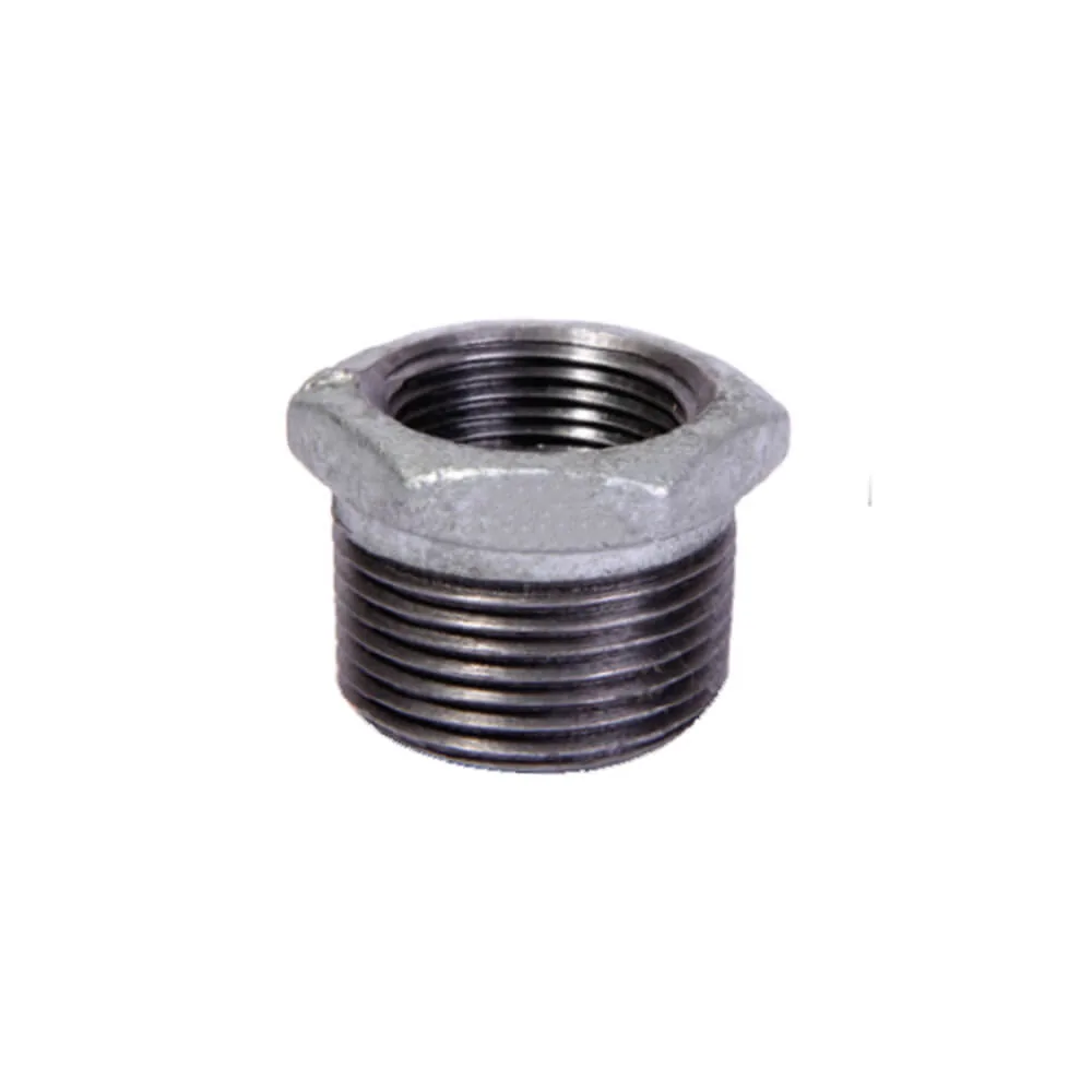 Reduzierstück Nr. 241 N4 mit Außen- und Innengewinde, Temperguss verzinkt