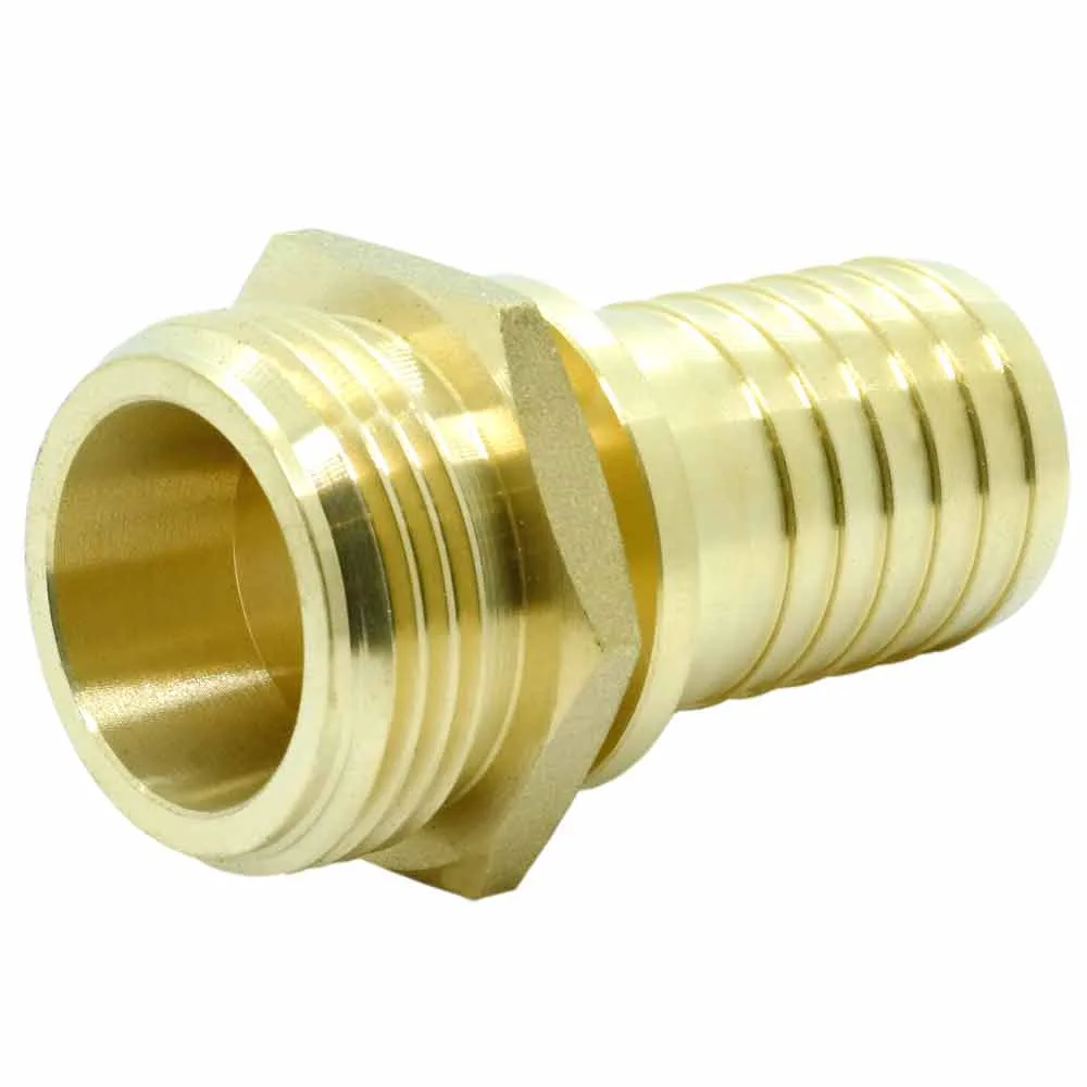 Schalenverschraubung - Schlauchtülle mit Außengewinde, Messing