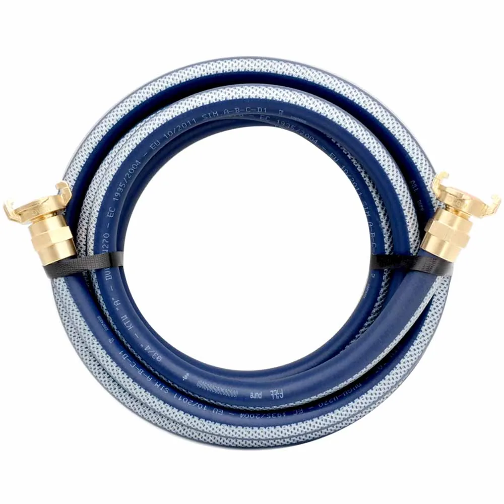 Trinkwasserschlauch FITT PURE mit GEKA plus Trinkwasser Kupplungen XK | 25 mm, 1 Zoll, 25 Meter