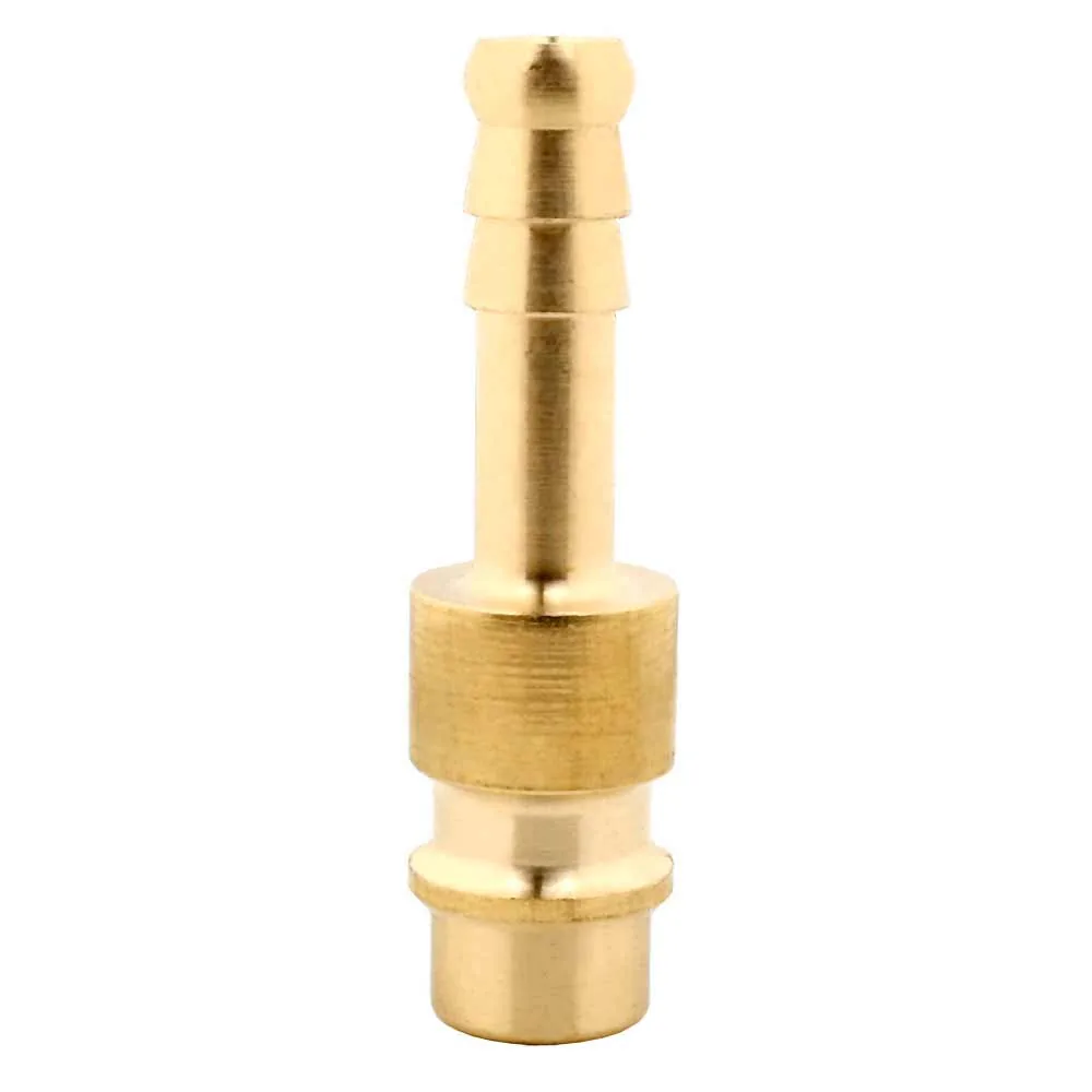 Stecknippel DN 7.2 mit Schlauchtülle, Messing