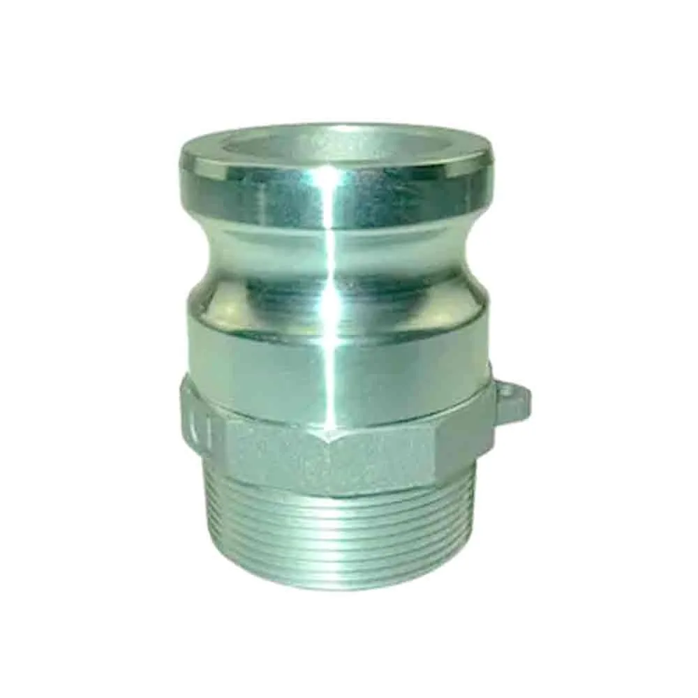 Kamlock Kupplung Typ F Vaterteil mit Außengewinde, Aluminium