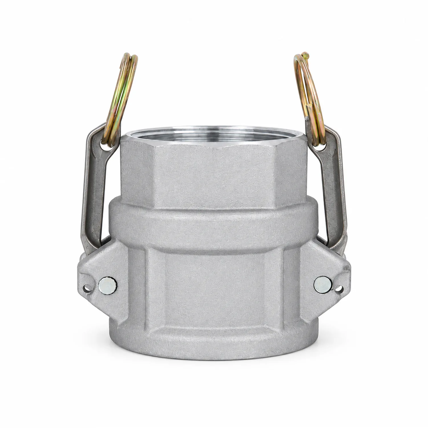 Kamlock Kupplung Typ D Mutterteil mit Innengewinde, Aluminium