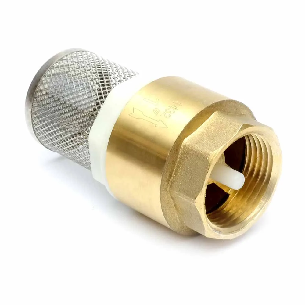 Saugkorb mit Rückschlagventil und Innengewinde