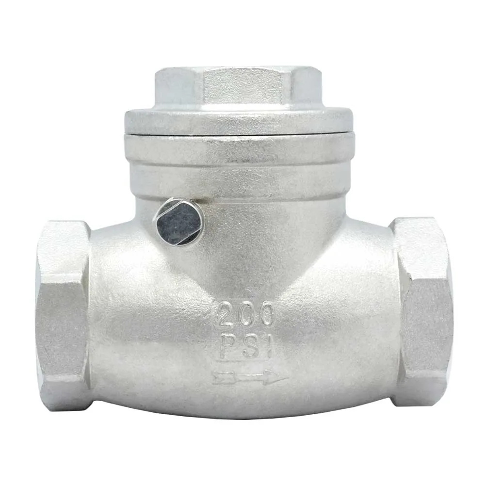 Rückschlagklappe, Edelstahl