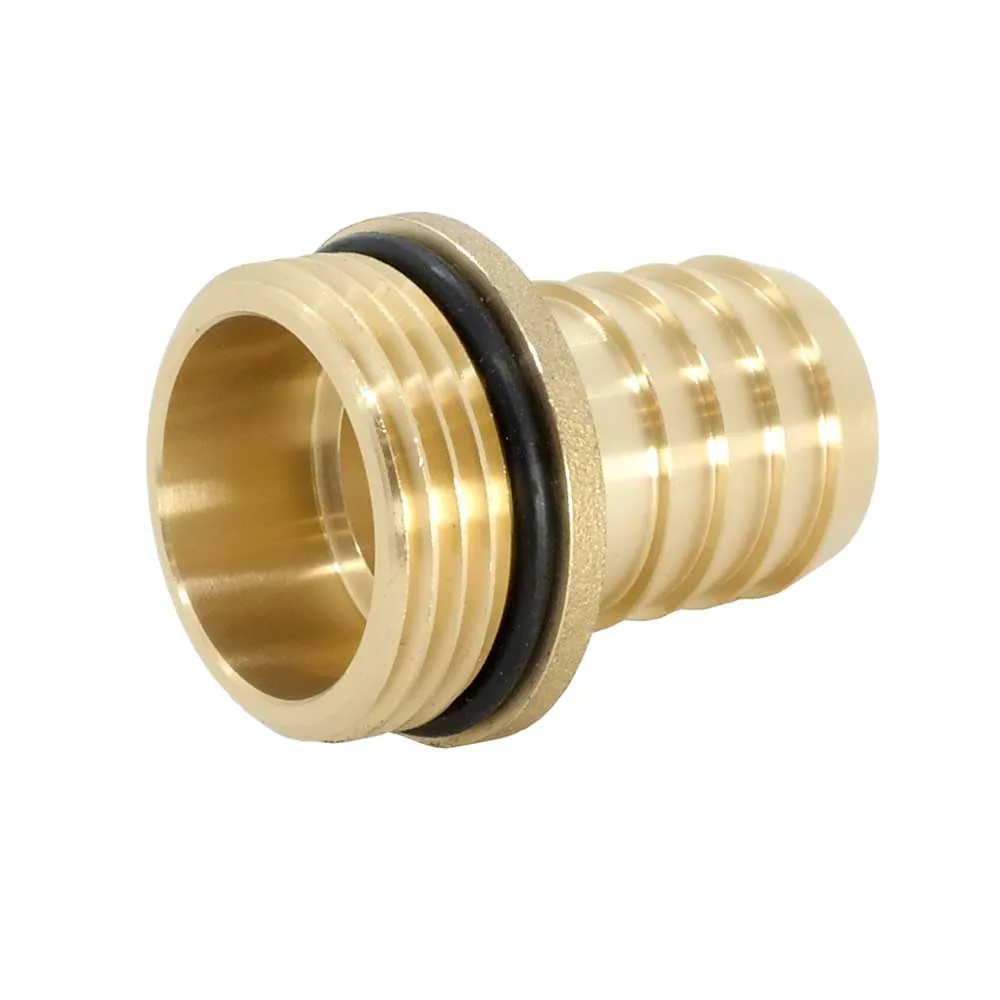 1/3 Schlauchverschraubung mit O-Ring, Messing