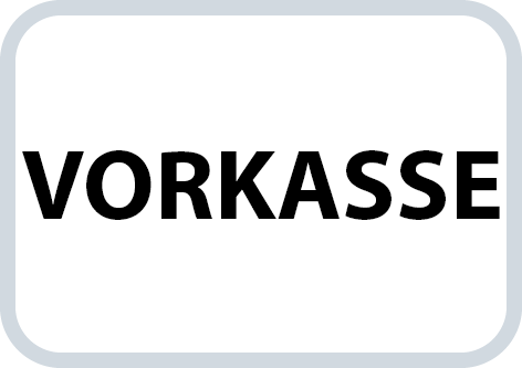 Vorkasse Banküberweisung