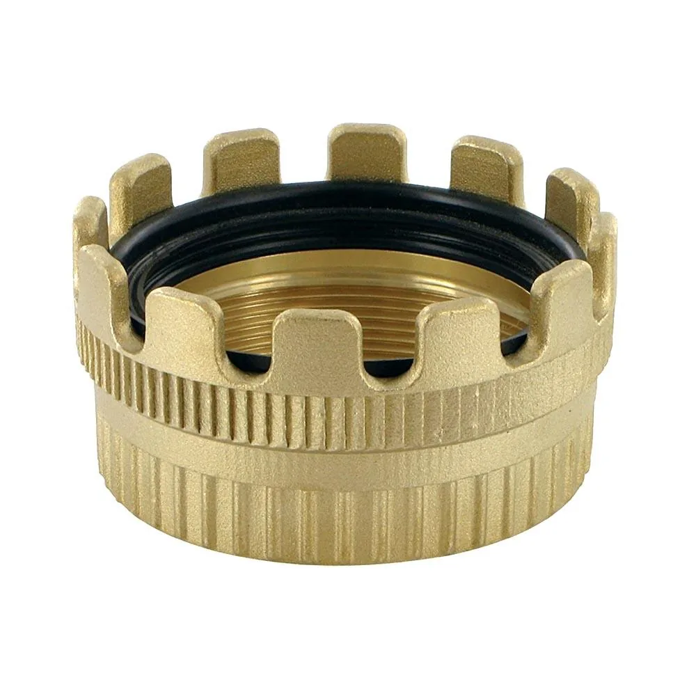 Tankwagenkupplung Typ MK Kronenring mit Innengewinde, Messing