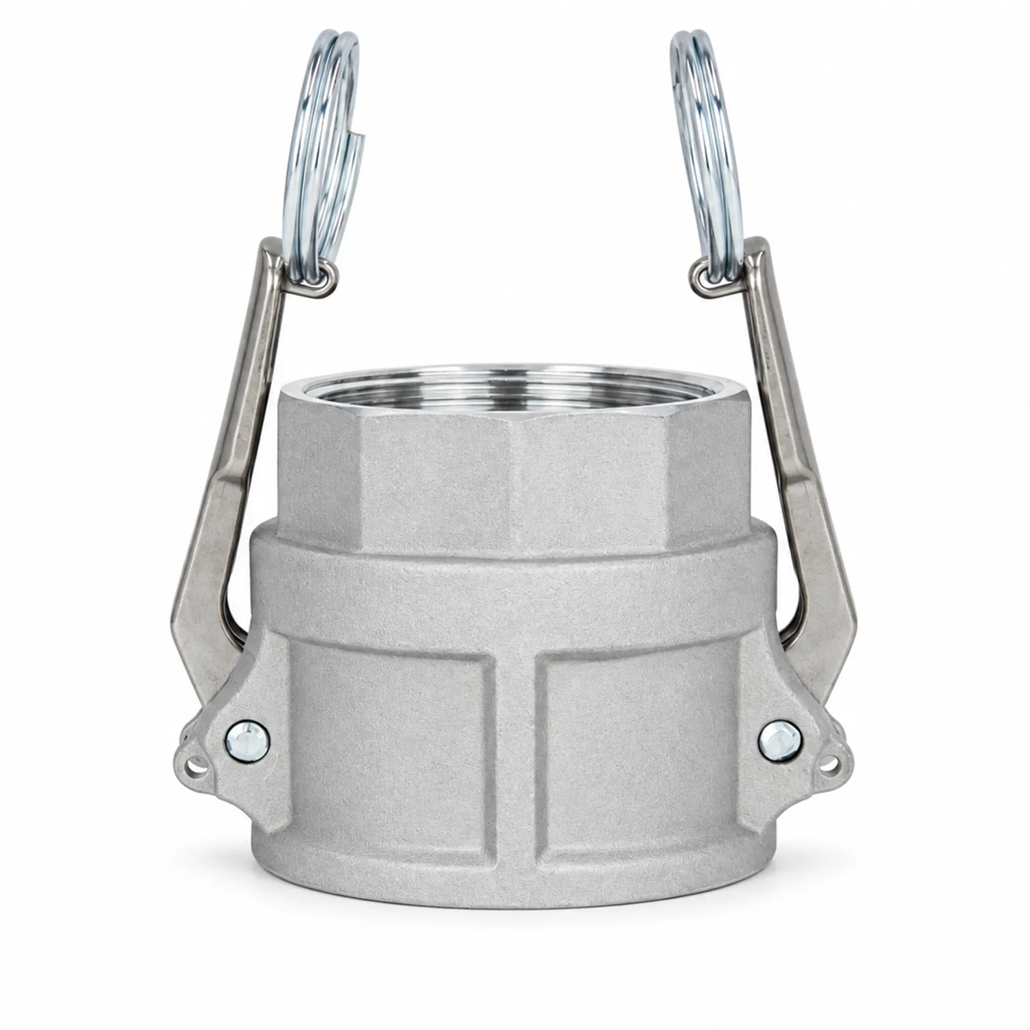 Kamlock Kupplung Typ DF Mutterteil mit Innengewinde, Aluminium