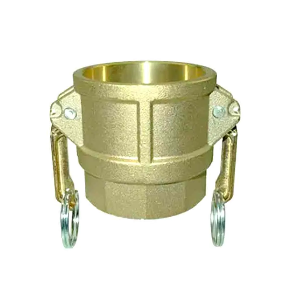 Kamlock Kupplung Typ D Mutterteil mit Innengewinde, Messing