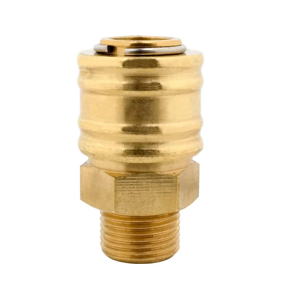 Druckluftkupplung DN 7.2 mit Außengewinde, Messing
