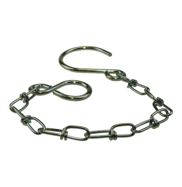 Ersatzkette mit S-Haken für Pressluft Blindkupplungen, Stahl verzinkt