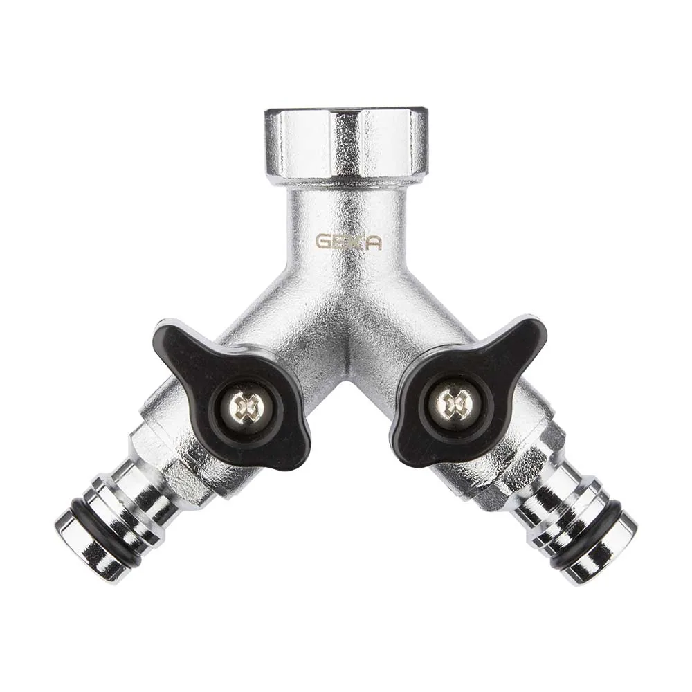 GEKA plus Stecksystem Zweiwegeventil mit Steckern