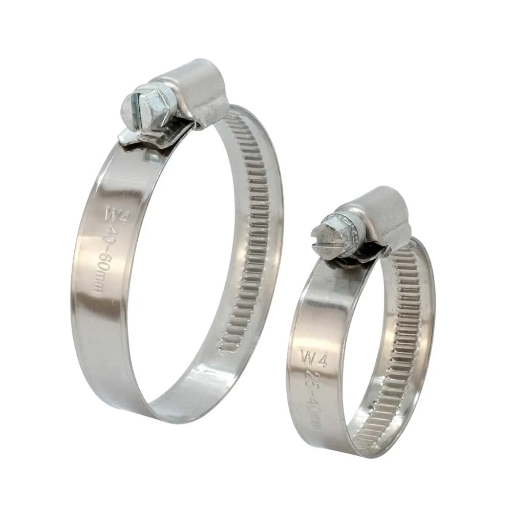 Schneckengewindeschelle CLAMPSTAR W4 S12, V2A