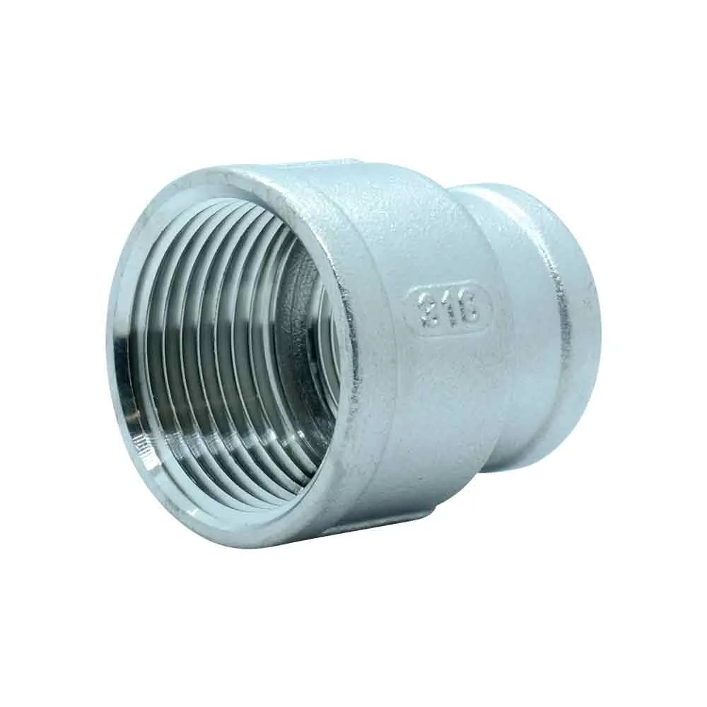 Reduziermuffe Nr. 240 mit Innengewinde, Edelstahl