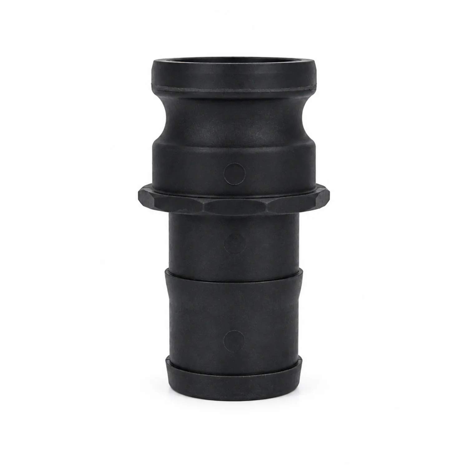 Kamlock Kupplung Typ E-50 Vaterteil mit Schlauchtülle, Kunststoff (PP) | DN 15, 13 mm