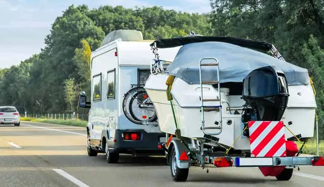 Yacht, Caravan und Wohnmobil