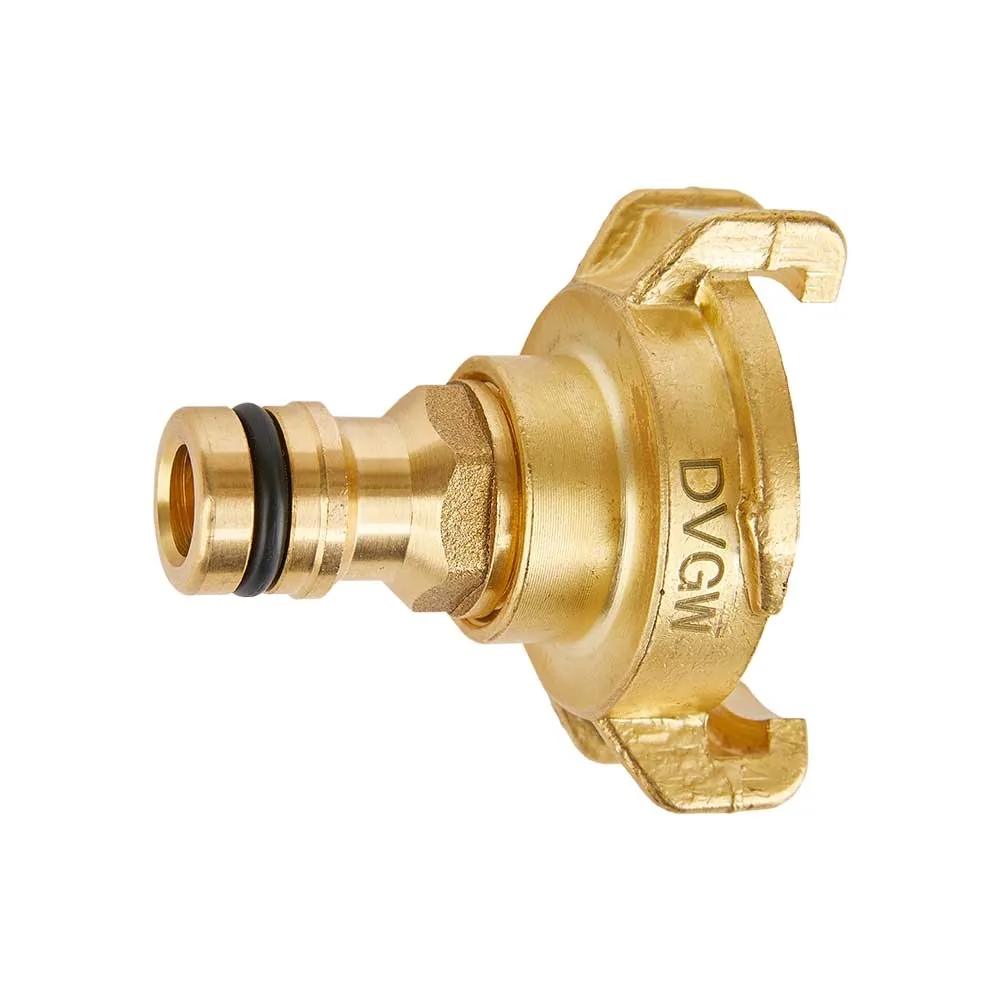 GEKA plus Trinkwasser Übergangsstück Stecker auf GEKA Kupplung