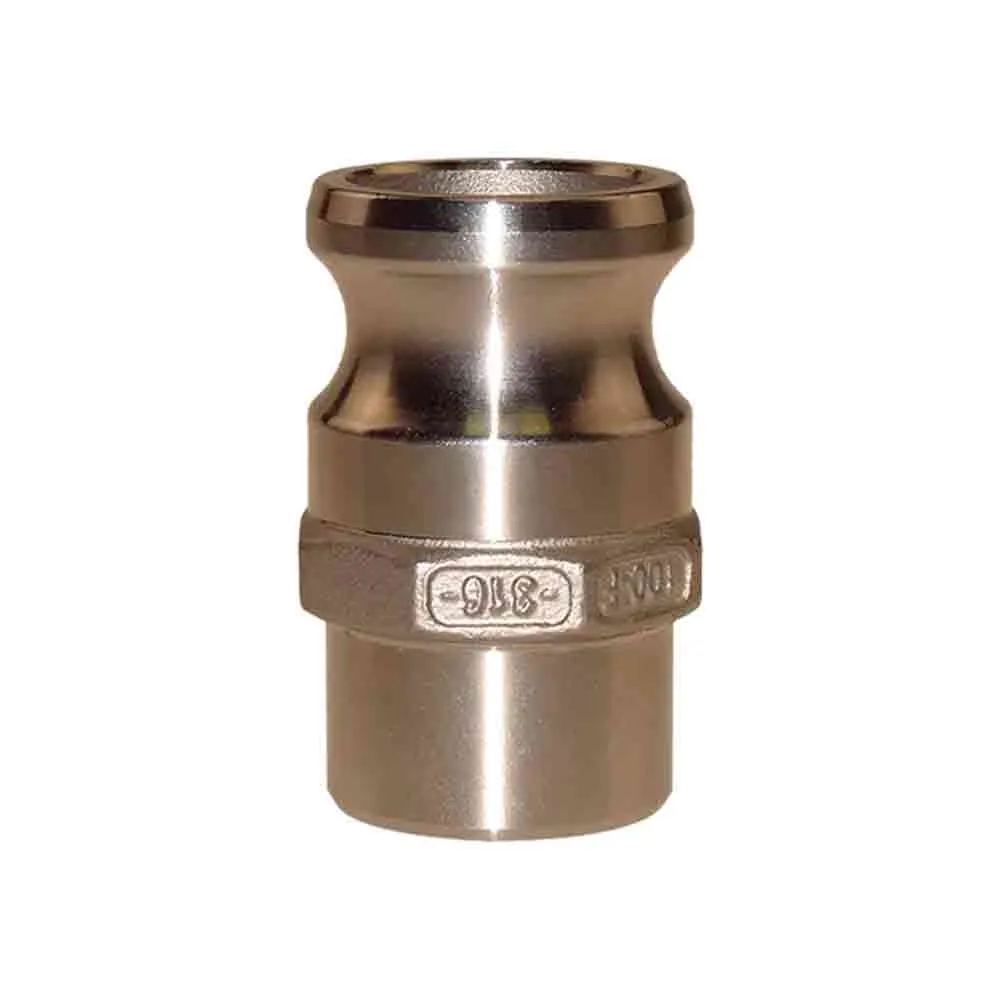 Kamlock Kupplung Typ AW Vaterteil mit Anschweißende, Edelstahl