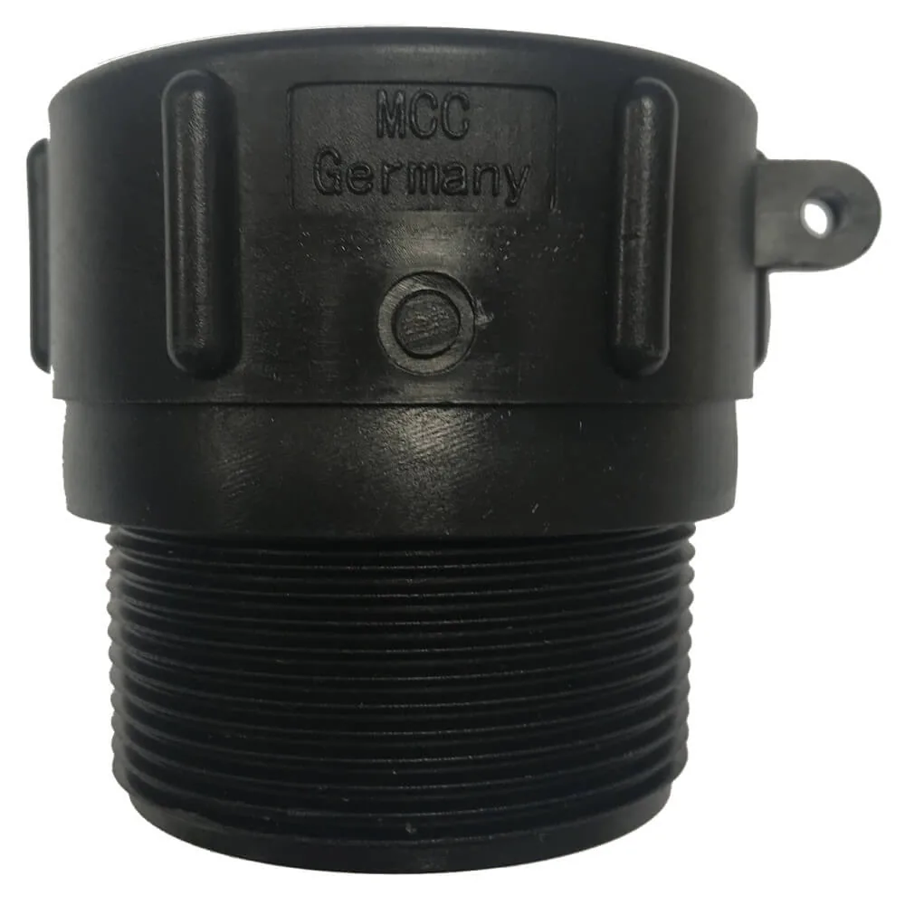 IBC Innengewinde Adapter auf BSPT Außengewinde, PP