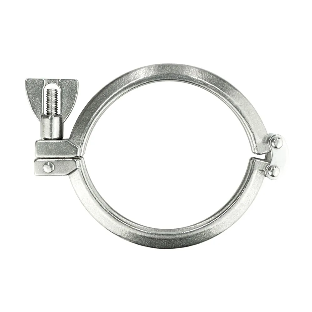 Clamp Klammer, doppelt gelenkig, Edelstahl