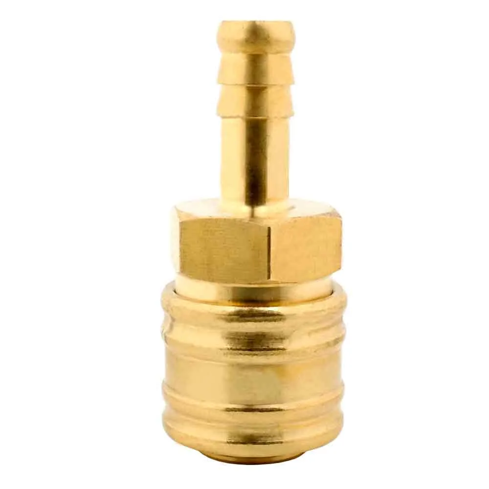 Druckluftkupplung DN 7.2 mit Schlauchtülle, Messing