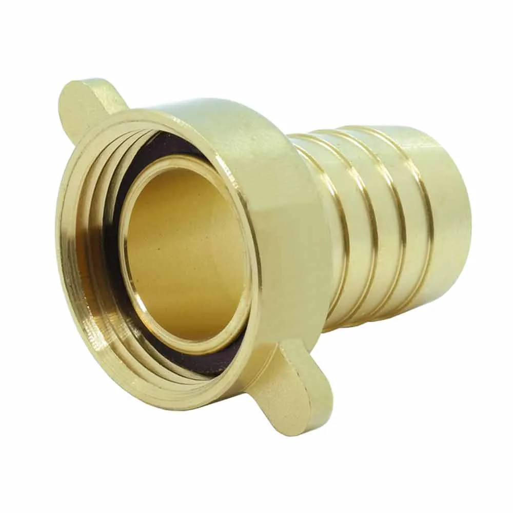 2/3 Schlauchverschraubung, Messing